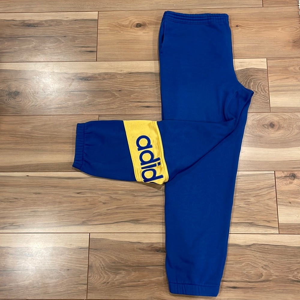 Vintage blue Adidas sweatpants
